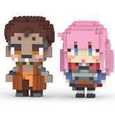 【ミニサイン色紙付き】ひなん + でっぴー 2体セット